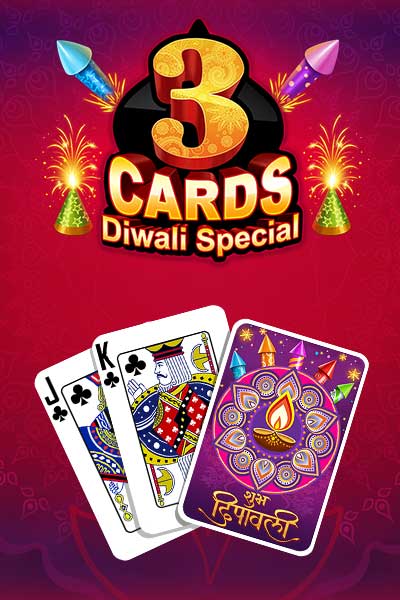 3 Cards Diwali Special