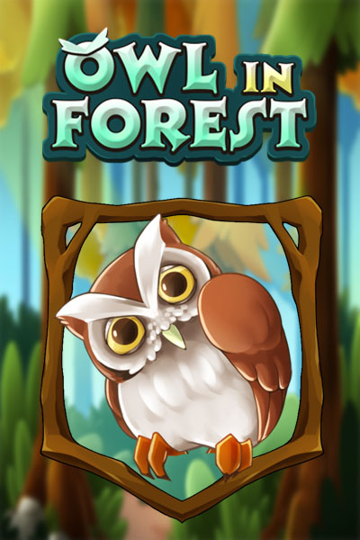 Owl In Forest